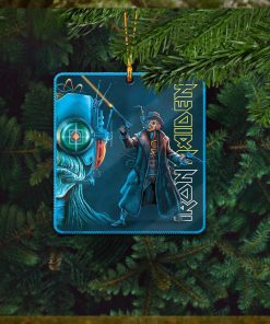 Iron Maiden The Future Past Stranger Holiday Gifts Christmas Tree Ornament
