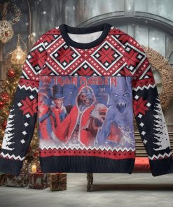 Iron Maiden The Terminator Ugly Christmas Sweater