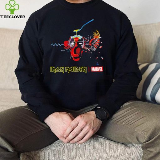 Iron Maiden X Marvel Deadpool Can I play with Madness Deadpool logo hoodie, sweater, longsleeve, shirt v-neck, t-shirt