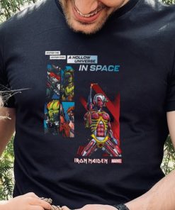 Iron Maiden X Marvel Somewhere In Time Guardians Of The Galaxy T Shirt