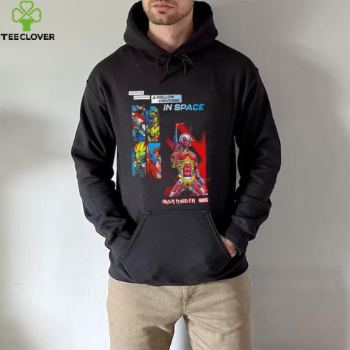 Iron Maiden X Marvel somewhere in time Guardians of the Galaxy a hollow Universe in Space hoodie, sweater, longsleeve, shirt v-neck, t-shirt