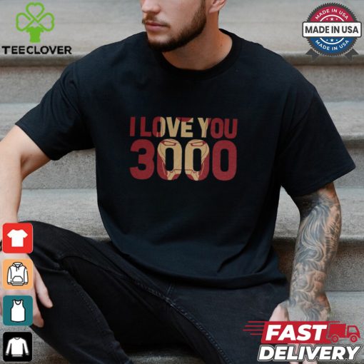 Iron Man   Love You 3000   T Shirt Shirt