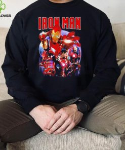 Iron Man Tony Stark American superhero portrait vintage shirt 2 Iron Man Tony Stark American superhero portrait vintage shirt