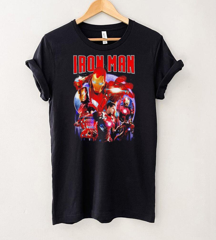 Iron Man Tony Stark American superhero portrait vintage shirt Iron Man Tony Stark American superhero portrait vintage shirt