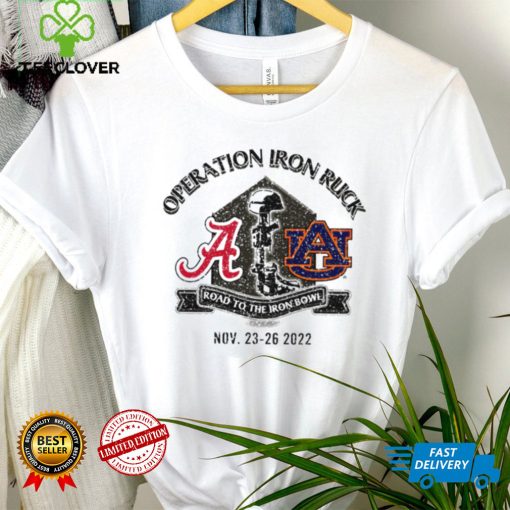 Iron Ruck Alabama vs Auburn Road To The Iron Bowl hoodie, sweater, longsleeve, shirt v-neck, t-shirt