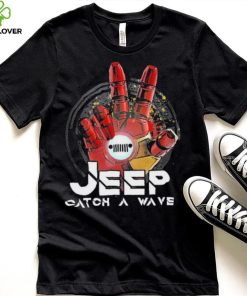 Iron man Hand Jeep Catch A Wave Shirt