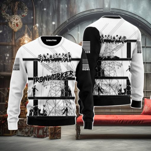 Ironworkers Christmas Unisex Ugly Sweater