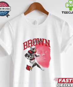 Isaac Brown Cardinal graphic shirt