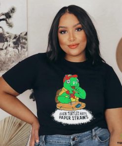Isaac Butterfield Even Turtles Hate Paper Straws Long Sleeve T Shirt