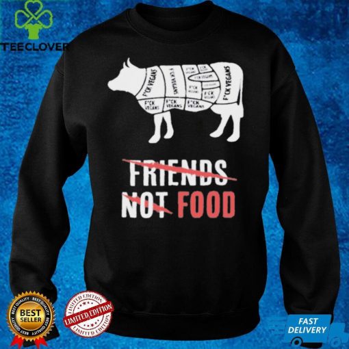Isaac Butterfield friends not food shirt