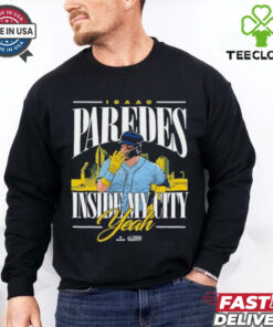 Isaac Paredes Inside My City Yeah Mlbpa Shirt