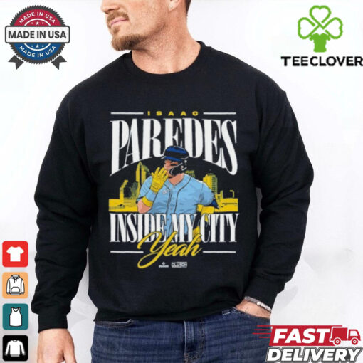 Isaac Paredes Inside My City Yeah Mlbpa Shirt