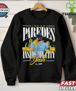 Isaac Paredes Inside My City Yeah Mlbpa Shirt