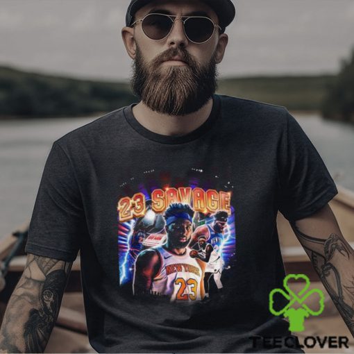 Isaiah Hartenstein Mitchell Robinson 23 Savage Shirt