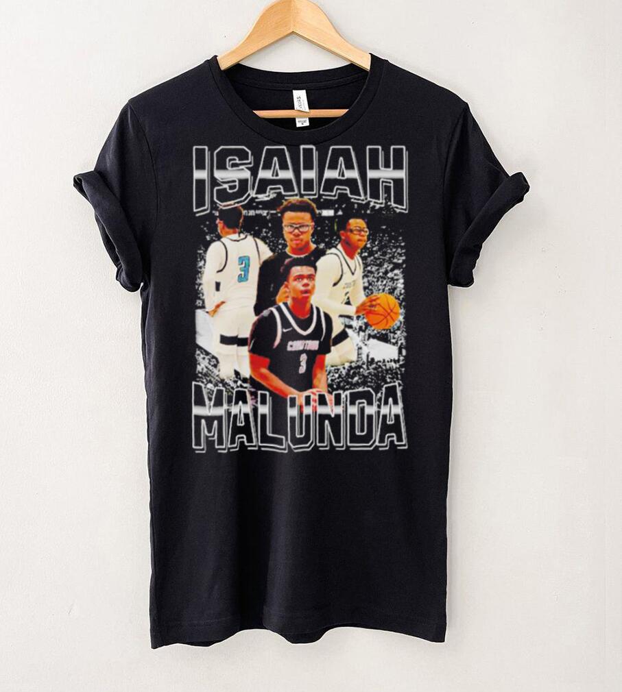 Isaiah Malunda vintage basketball shirt Isaiah Malunda vintage basketball shirt