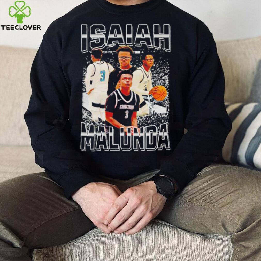 Isaiah Malunda vintage basketball shirt Isaiah Malunda vintage basketball shirt