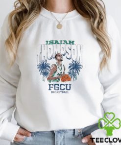 Isaiah Thompson FGCU basketball cartoon shirt