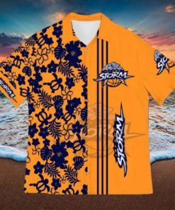 Island Storm American Sports Team Flower Beach Tree Hawaii Shirt Summer Gift For Fans