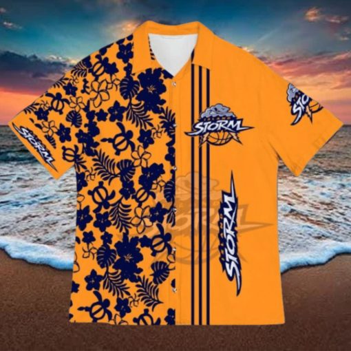 Island Storm American Sports Team Flower Beach Tree Hawaii Shirt Summer Gift For Fans