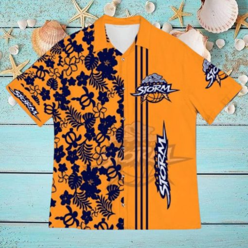 Island Storm American Sports Team Flower Beach Tree Hawaii Shirt Summer Gift For Fans