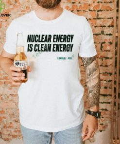 Isodope Merch Nuclear Energy Is Clean Energy Shirts