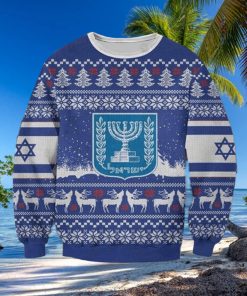 Israel Christmas For Christmas Gifts Knitting Pattern Sweater