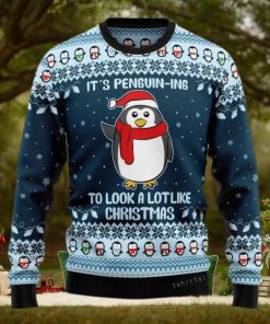 It Is Penguin ing Christmas Christmas Ugly Sweater Mens