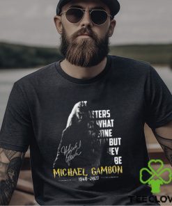 It Matters Not What Someone Is Born, But What They Grow To Be Michael Gambon Unisex T Shirt