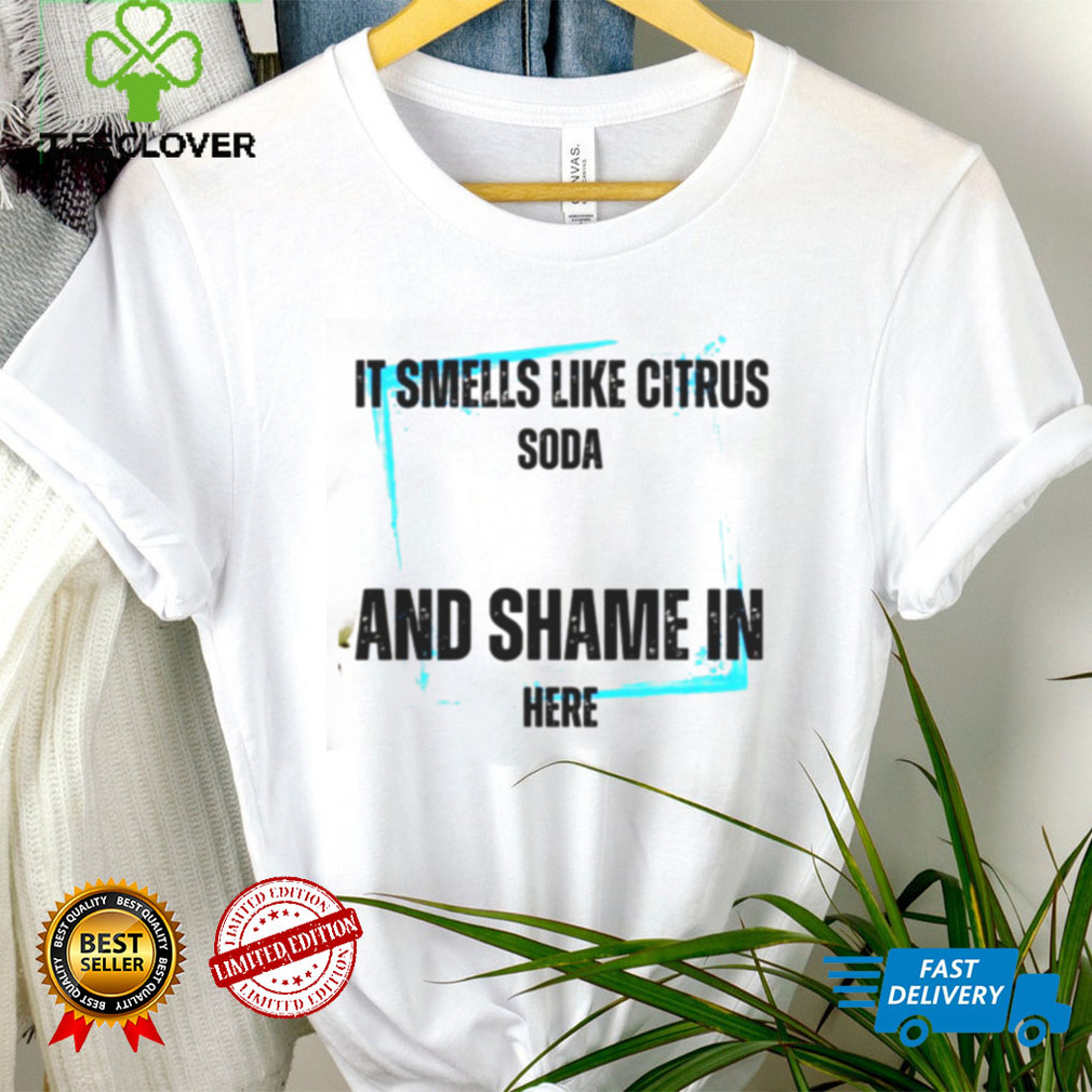It Smells Like Citrus Soda And Shame In Here shirt It Smells Like Citrus Soda And Shame In Here shirt
