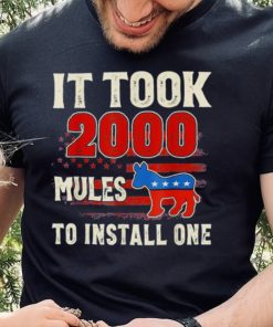 It Took 2000 Mules To Install One Vintage TShirt