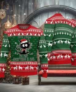It is Fine I am Fine Everything Is Fine Christmas Ugly Sweater
