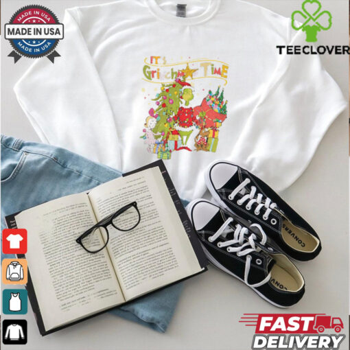 It_s Grinchmas Time Shirts Vintage Christmas Movies T Shirts F0102 T Shirt