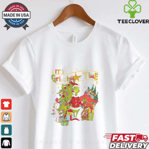 It_s Grinchmas Time Shirts Vintage Christmas Movies T Shirts F0102 T Shirt