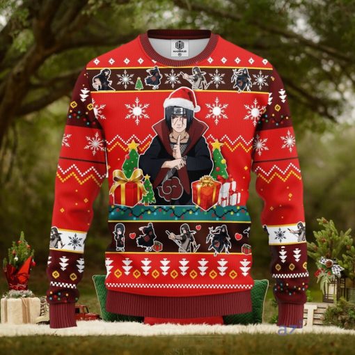 Itachi Naruto Ugly Christmas Sweater Amazing Gift Men And Women Christmas Gift