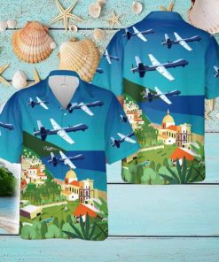 Italian Air Force MQ 9A Hawaiian Shirt Gift For Holidays Beach