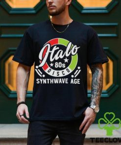 Italo 80s Disco Synthwave Age Logo 2024 T shirt