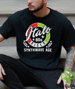 Italo 80s Disco Synthwave Age Logo 2024 T hoodie, sweater, longsleeve, shirt v-neck, t-shirt