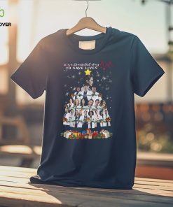 It’s A Beautiful Day To Save Lives Merry Christmas T Shirt