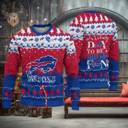 It’s A Good Day To Be A Buffalo Bills Limited Edition Knitted 3D Ugly Christmas Sweater