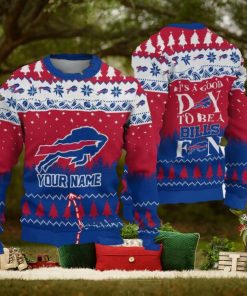 It’s A Good Day To Be A Buffalo Bills Limited Edition Knitted 3D Ugly Christmas Sweater