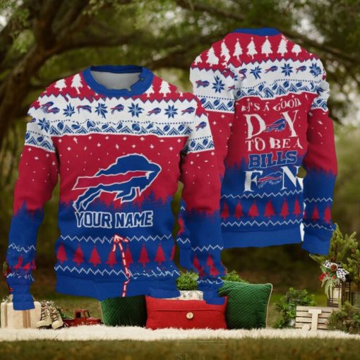 It’s A Good Day To Be A Buffalo Bills Limited Edition Knitted 3D Ugly Christmas Sweater