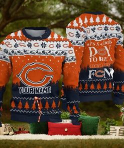 It’s A Good Day To Be A Chicago Bears Limited Edition Knitted 3D Ugly Christmas Sweater
