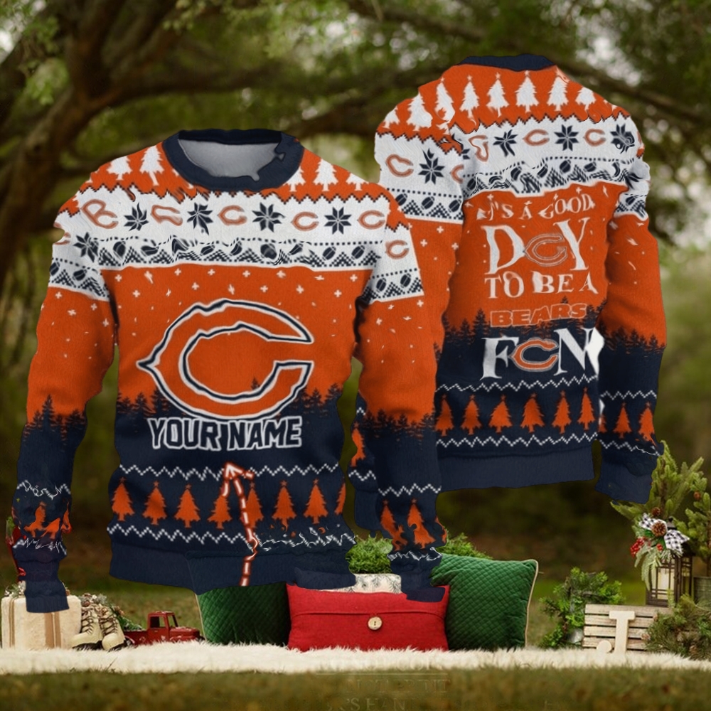 It’s A Good Day To Be A Chicago Bears Limited Edition Knitted 3D Ugly Christmas Sweater It’s A Good Day To Be A Chicago Bears Limited Edition Knitted 3D Ugly Christmas Sweater