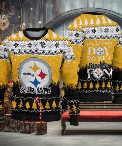 It’s A Good Day To Be A Pittsburgh Steelers Limited Edition Knitted 3D Ugly Christmas Sweater
