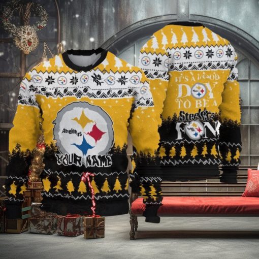 It’s A Good Day To Be A Pittsburgh Steelers Limited Edition Knitted 3D Ugly Christmas Sweater