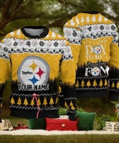 It’s A Good Day To Be A Pittsburgh Steelers Limited Edition Knitted 3D Ugly Christmas Sweater