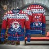 Custom Name FC Bayern Munchen Ugly Christmas 3D Sweater Gift For Men And Women