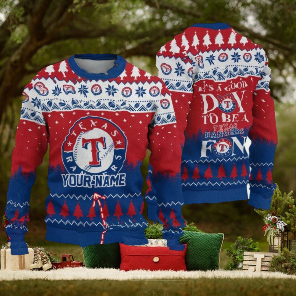 It’s A Good Day To Be A Texas Rangers Limited Edition Knitted 3D Ugly Christmas Sweater It’s A Good Day To Be A Texas Rangers Limited Edition Knitted 3D Ugly Christmas Sweater