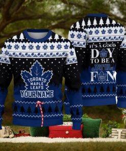 It’s A Good Day To Be A Toronto Maple Leafs Limited Edition Knitted 3D Ugly Christmas Sweater
