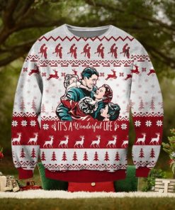 It’s A Wonderful Life 3D Ugly Christmas Sweater For Men And Women
